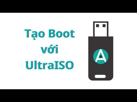 Cách tạo USB SSD Anhdv Boot với phần mềm UltraISO, tạo thêm phân vùng DATA chứa dữ liệu