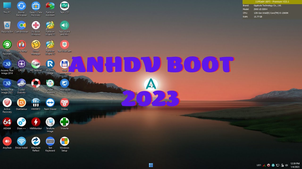 Anhdv Boot 2023 tối ưu toàn diện, nhanh như điện, tương thích tối đa