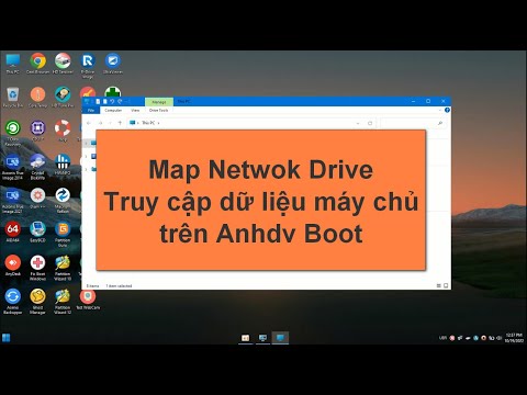 Truy cập máy chủ chia sẻ dữ liệu, Ghost Lan với Map network drive anhdv boot