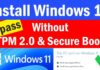Cài Windows 11 bypass mọi máy với phần mềm 78setup trên WinPE