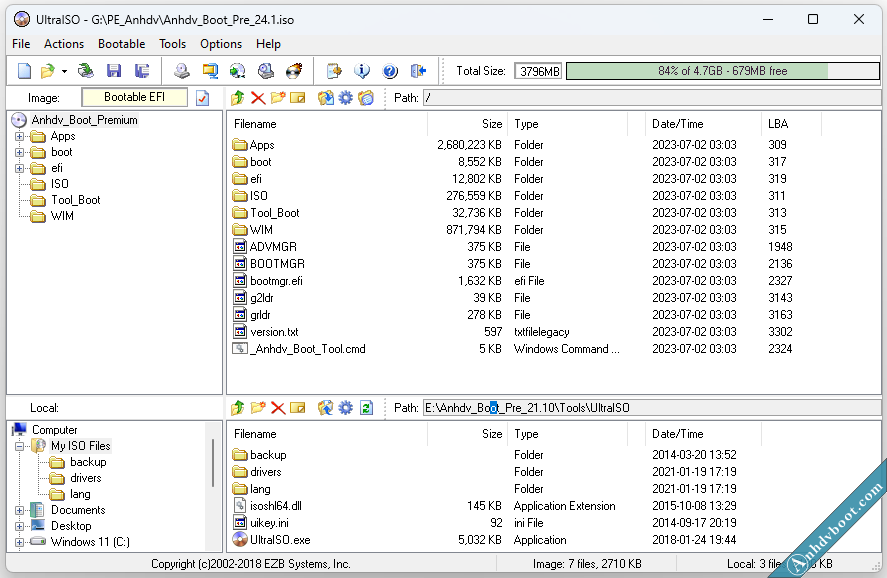 Tuy Chinh Anhdv Boot Cau Truc Iso