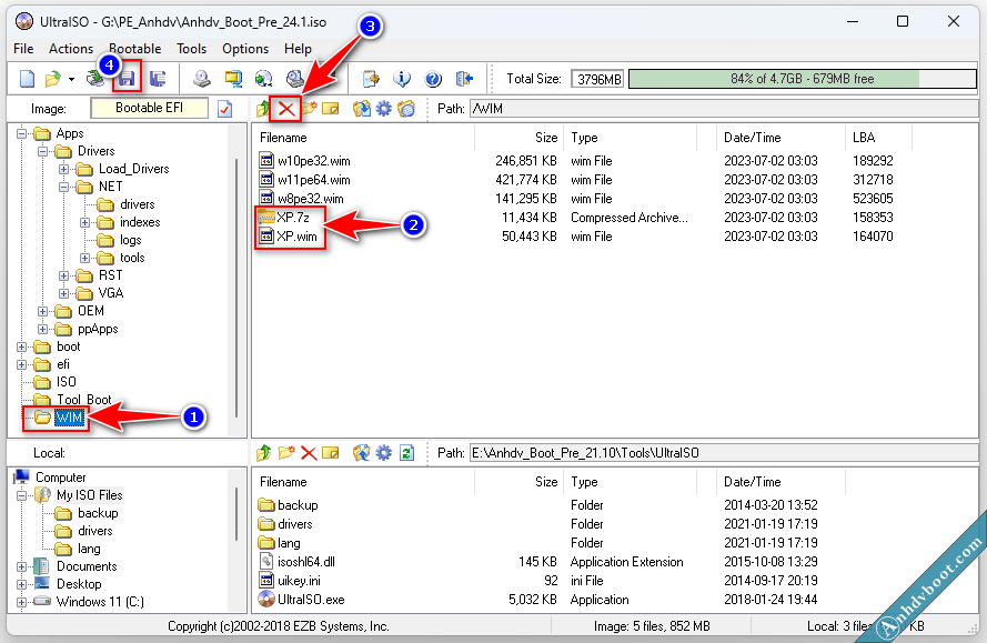 Tuy Chinh Anhdv Boot Xoa Winpe