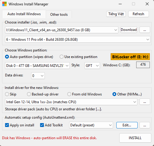 Winsetup anhdv boot premium auto partition data en