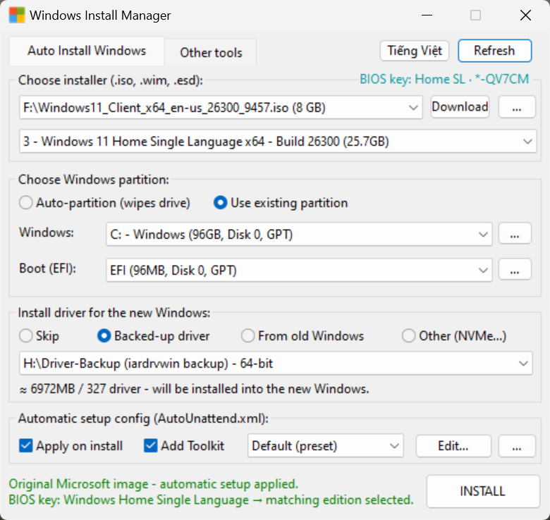 WinSetup Anhdv Boot Premium Get Key Bios en
